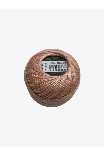 Yiğit Kumaş Embroidery Thread (Etamine Thread) Anchor No:8 Salmon Color 6
