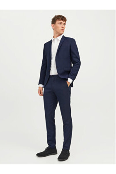 Jack & Jones jack jones Mens Suit 12148166 Navy Blue