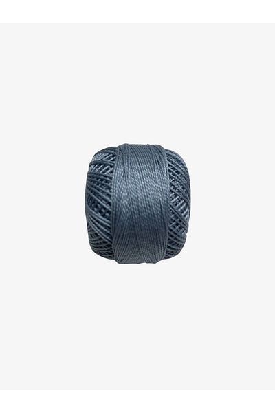 Yiğit Kumaş Embroidery Thread (Etamine Thread) Anchor No:8 Indigo Blue Color 1033