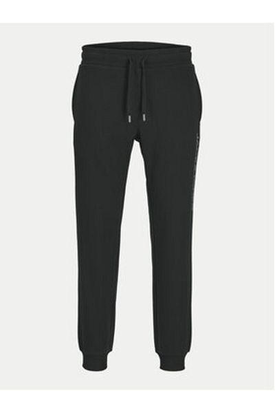 Jack & Jones Pantaloni de trening pentru bărbați Jack Jones 12258477 Negri