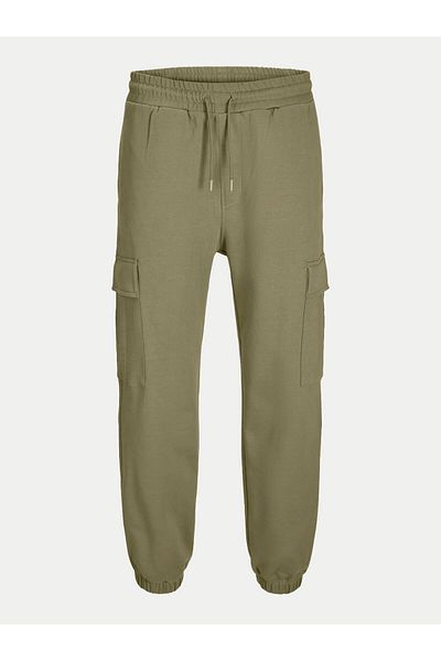 Jack & Jones Pantaloni de trening pentru bărbați Jack Jones 12263074 Verzi