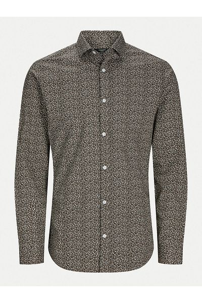 Jack & Jones jack jones Mens Shirt 12260625 Gray