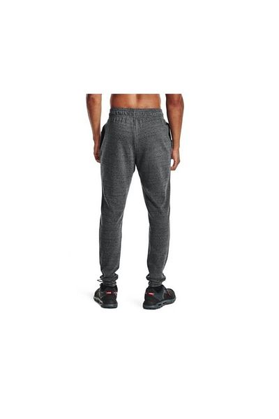 Under Armour , Rival Tapered Fitness Sports Pants, White, Dark Grey Melange, 2XL