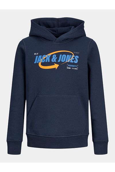 Jack & Jones Hanorac Jack Jones Junior pentru băieți 12247700 Bleumarin