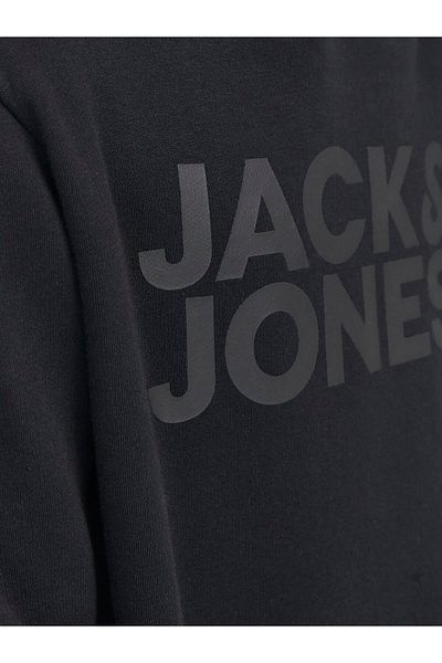 Jack & Jones Hanorac Jack Jones Junior pentru băieți 12152841 Negru