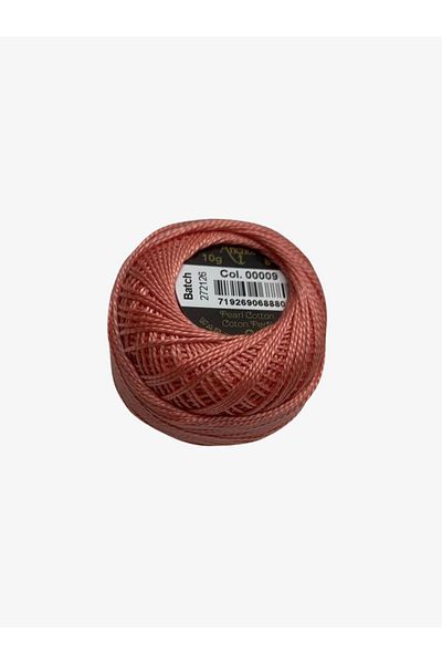 Yiğit Kumaş Embroidery Thread (Etamine Thread) Anchor No:8 Salmon Color 9
