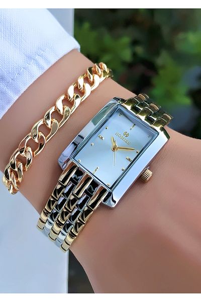 Homies Original Invoice Waterproof Women's Wrist Watch with Bracelet Gift