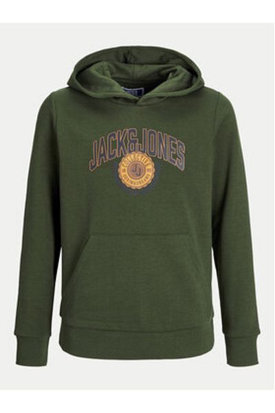 Jack & Jones Hanorac Jack Jones Junior pentru băieți 12266761 Verde