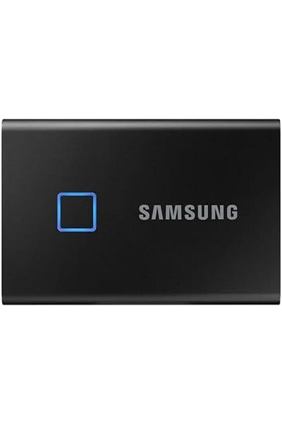 Samsung T7 Touch Portable SSD, 1TB - USB 3.2 Black