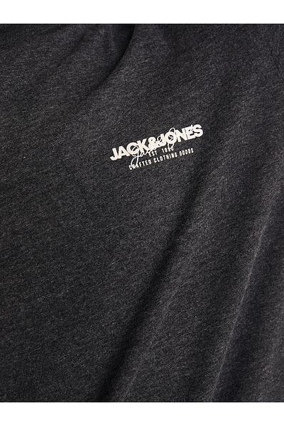Jack & Jones Jack Jones Tricou cu mânecă lungă pentru bărbați 12259735 Negru