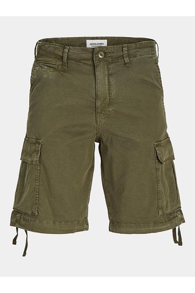 Jack & Jones Pantaloni scurți din material textil pentru bărbați Jack Jones 12253122 JPSTCOLE Verzi