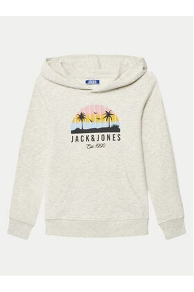 Jack & Jones Hanorac Jack Jones Junior pentru băieți 12269868 Bej