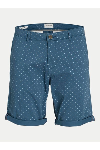 Jack & Jones Pantaloni scurți din material pentru bărbați Jack Jones 12230336 albaștri