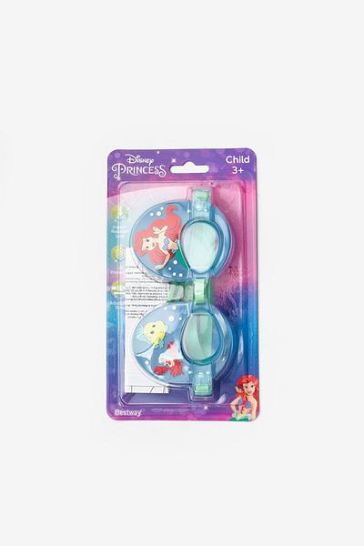Le Mabelle Blue Mermaid Themed Girl's Swimming Goggles