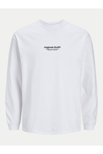 Jack & Jones jack jones Mens Longsleeve 12251775 White