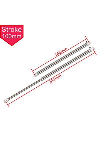 Choice 100mm Stroke Metal Electric Push Rod 10/30/ 50/ 80/100/130mm Stroke Built-in Motor 3V-6V Putter For