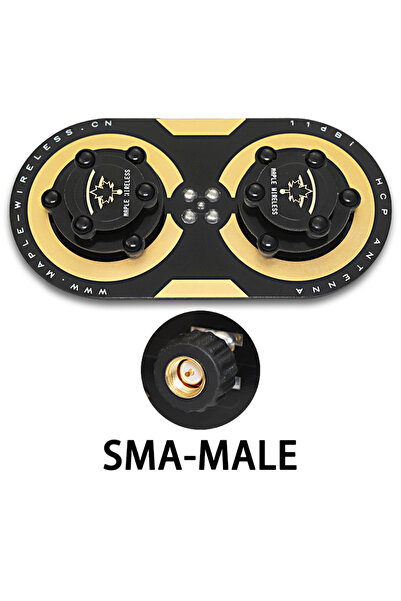 Choice مجموعة هوائي لاسلكي SMA Maple 11dBi 5.8GHz SMA دائري مستقطب FPV من Fat...