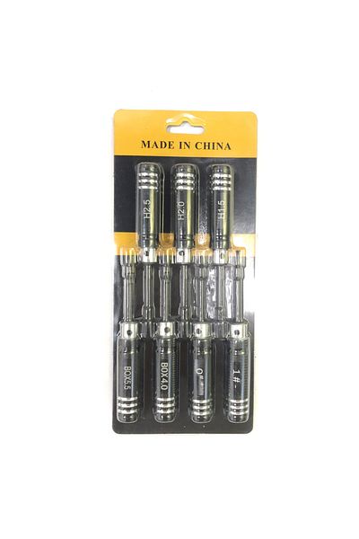 Choice 7pcs tools Black YSIDO 7Pcs 1.5 2.0 2.5mm Hex Screwdriver Tools Nut Wrench Kit for Wltoys Traxxas Ax