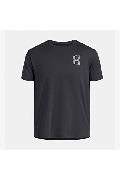 Under Armour Ανδρικό γκρι μπλουζάκι για τρέξιμο Run 96 Sleeve
