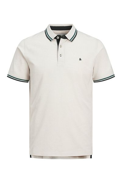 Jack & Jones Tricou polo pentru bărbați Jack Jones 12136668 Bej