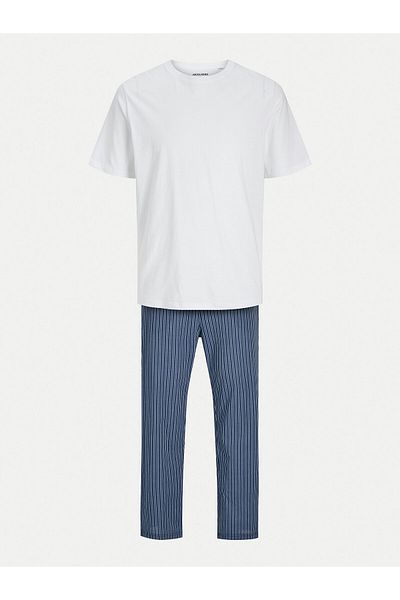 Jack & Jones jack jones Mens Pajamas 12263659 White, Blue
