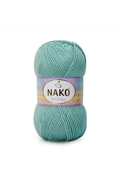 NAKO Elit Baby Anti-pilling Νήματα πλεξίματος χειρός 100 gr Χρώμα 10482 Azur