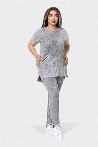 NEWCO Women's Plus Size Washable Double Suit