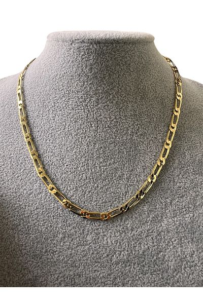 XUPING JEWELRY Tuelataki Women's New Model of Paperclip Necklace in 14K Color