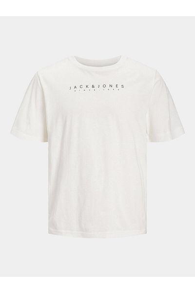 Jack & Jones jack jones Mens T-Shirt 12247985 White