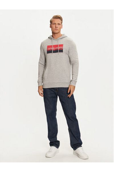 Jack & Jones jack jones Mens Sweatshirt 12256849 Gray