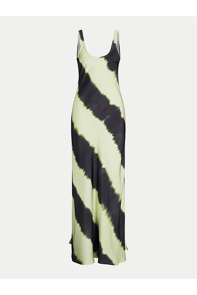JJXX Rochie de vară pentru femei 12270973 Negru, Verde