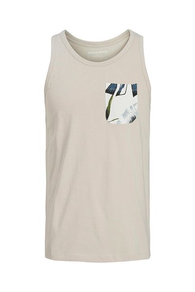 Jack & Jones jack jones Mens Tank top 12269321 Beige