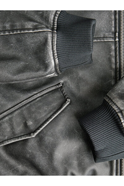 JJXX jjxx Women's Faux Leather Jacket 12262126 Black