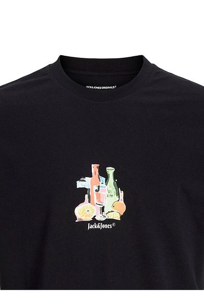 Jack & Jones jack jones Mens T-Shirt 12273162 Black
