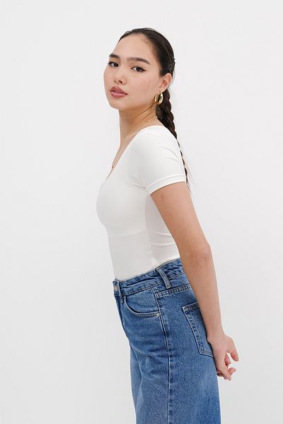 Addax Short Sleeve Bodysuit Z2034