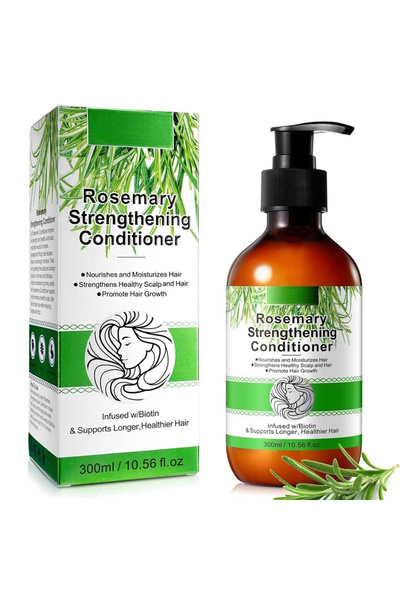 NOVA KISS Balsam de păr cu rozmarin pentru creșterea părului, infuzat cu biot...