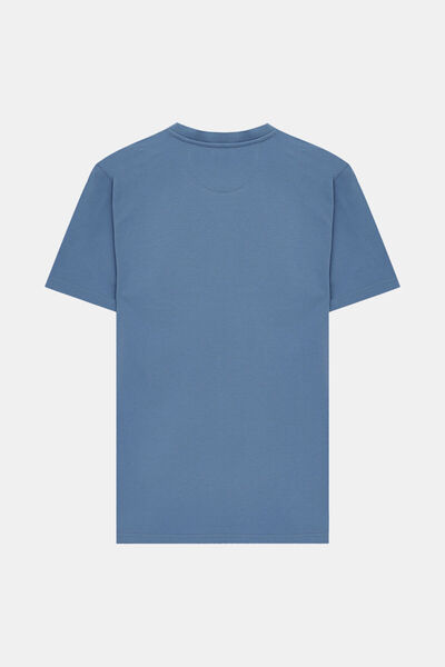 W Collection Blue Crew Neck T-Shirt