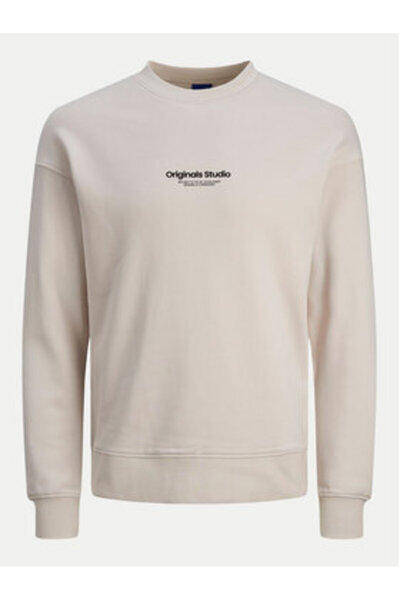 Jack & Jones jack jones Mens Sweatshirt 12241694 Beige