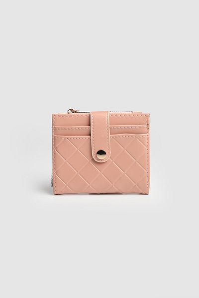 La La'Graccio Paris La'Graccio Paris Women's Kace Quilted Patterned Handy Wallet Powder