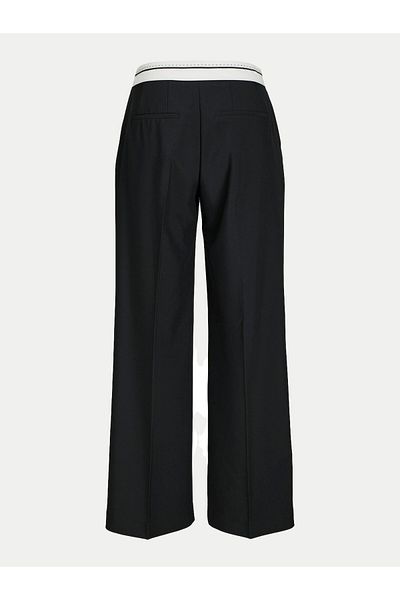 JJXX Pantaloni din material textil pentru femei jjxx 12261522 Negri