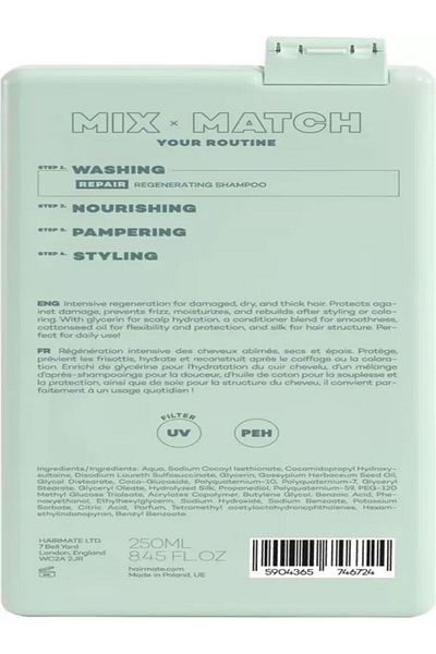 HAİRMATE Hairmate Restoring Shampoo 250 ml Repair Shampoo 250 ml