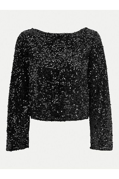 JDY Bluză de damă 15337655 Negru