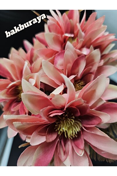 yapay çiçek evi Floare de lotus cu aranjament de flori Coral Bellflower 40 cm...