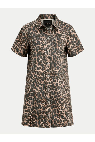 JJXX jjxx Women's Shirt Dress 12280375 Brown