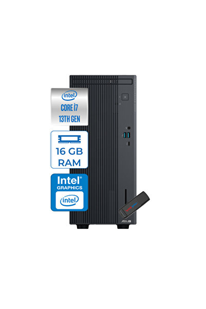 ASUS Expertcenter P500MV I7-13620H 16GB Ddr5 256GB SSD Freedos WA7136216512B0...