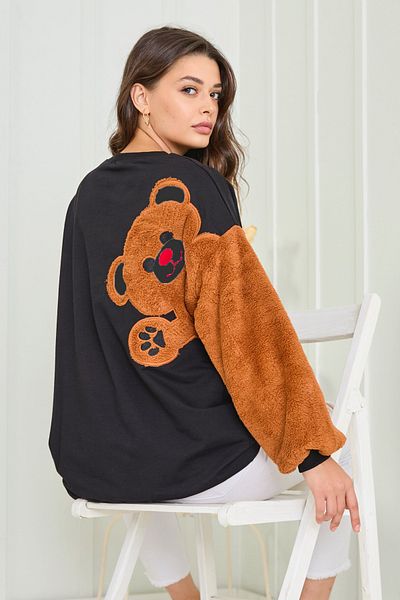 TOFİSA Pulover negru - 13011