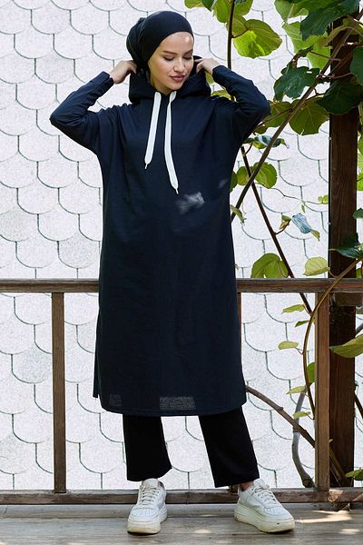 TOFİSA Tunic Navy Blue - 11006