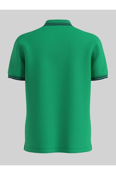 s.Oliver Men's Polo Shirt With Logo And Contrast Details