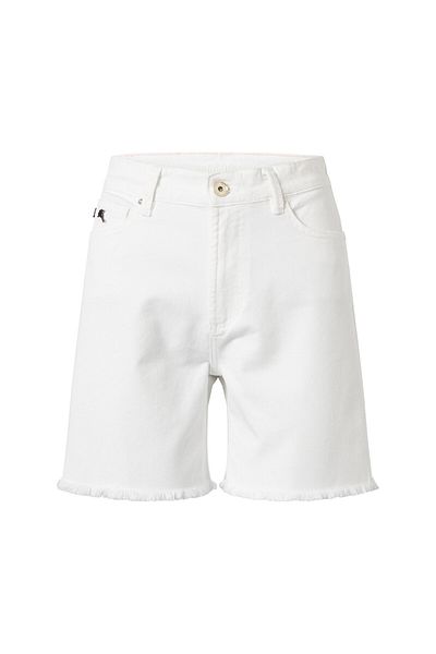 Joop Pantaloni scurți din denim pentru femei 30037419 albi
