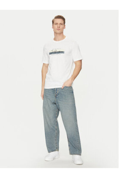 Jack & Jones Tricou bărbătesc Jack Jones 12278266 Alb